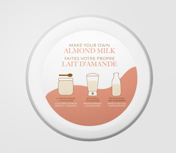 Plant-based almond creme